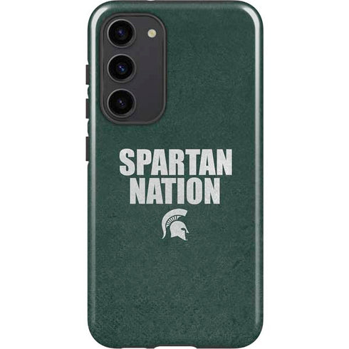 Michigan State University Spartans Nation Galaxy S23 Plus Pro Case