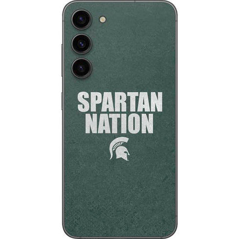 Michigan State University Spartans Nation Galaxy S23 Plus Skin