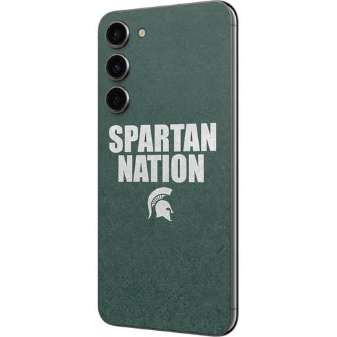 Michigan State University Spartans Nation Galaxy S23 Plus Skin