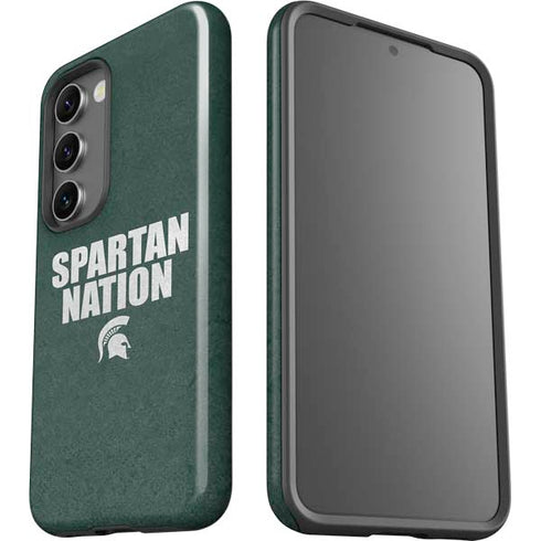 Michigan State University Spartans Nation Galaxy S23 Pro Case