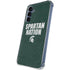 Michigan State University Spartans Nation Galaxy S24 Clear Case