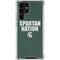 Michigan State University Spartans Nation Galaxy S24 Ultra Clear Case