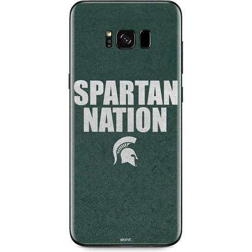 Michigan State University Spartans Nation Galaxy S8 Plus Skin