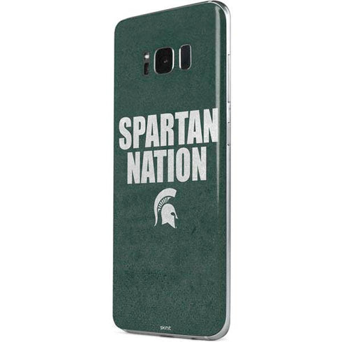 Michigan State University Spartans Nation Galaxy S8 Skin