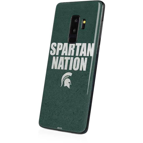 Michigan State University Spartans Nation Galaxy S9 Plus Skin