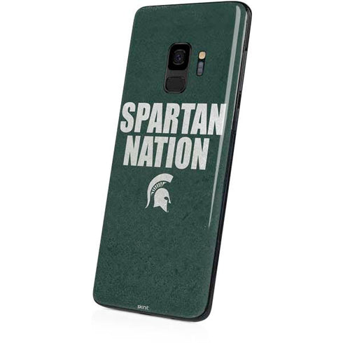 Michigan State University Spartans Nation Galaxy S9 Skin