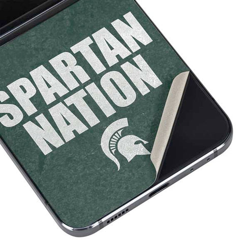 Michigan State University Spartans Nation Galaxy Z Flip5 5G Skin