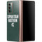 Michigan State University Spartans Nation Galaxy Z Fold2 5G Skin
