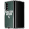 Michigan State University Spartans Nation Galaxy Z Fold4 5G Clear Case