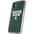 Michigan State University Spartans Nation iPhone 11 Clear Case