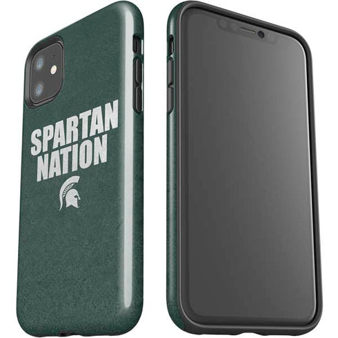 Michigan State University Spartans Nation iPhone 11 Impact Case