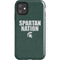 Michigan State University Spartans Nation iPhone 11 Impact Case