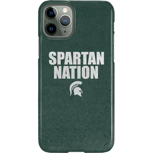Michigan State University Spartans Nation iPhone 11 Pro Lite Case