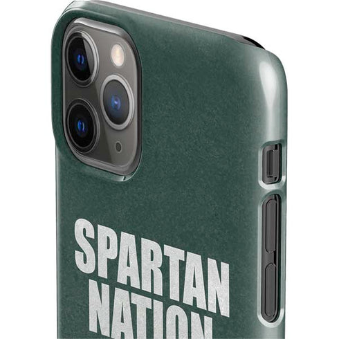 Michigan State University Spartans Nation iPhone 11 Pro Lite Case