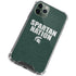 Michigan State University Spartans Nation iPhone 11 Pro Max Clear Case