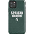 Michigan State University Spartans Nation iPhone 11 Pro Max Impact Case