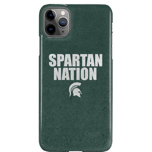 Michigan State University Spartans Nation iPhone 11 Pro Max Lite Case