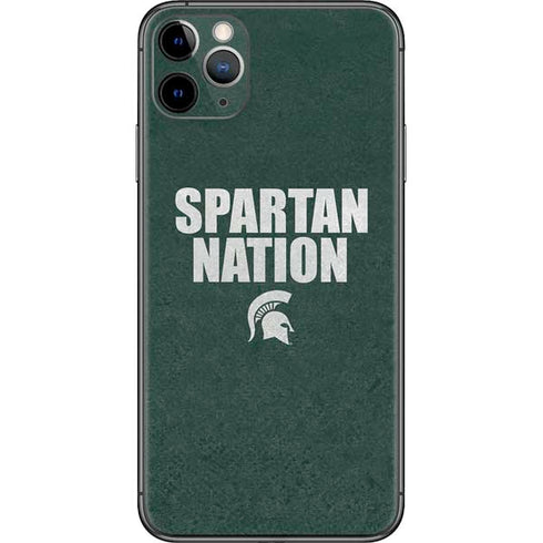 Michigan State University Spartans Nation iPhone 11 Pro Max Skin