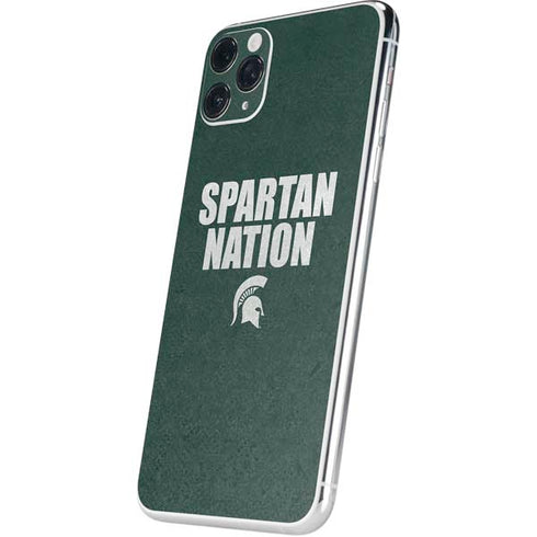 Michigan State University Spartans Nation iPhone 11 Pro Max Skin