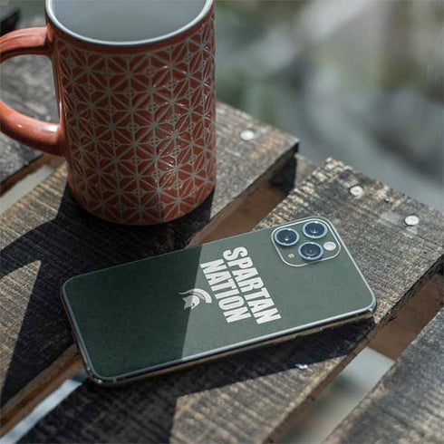 Michigan State University Spartans Nation iPhone 11 Pro Skin