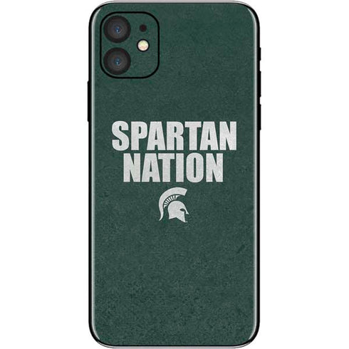 Michigan State University Spartans Nation iPhone 11 Skin