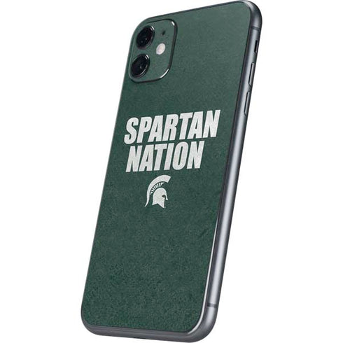 Michigan State University Spartans Nation iPhone 11 Skin