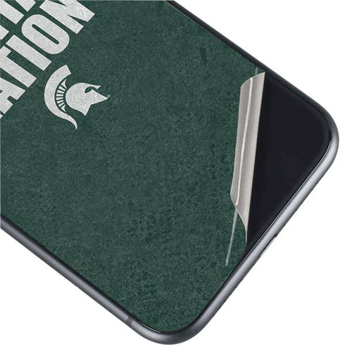 Michigan State University Spartans Nation iPhone 11 Skin