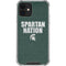 Michigan State University Spartans Nation iPhone 12 Clear Case