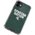 Michigan State University Spartans Nation iPhone 12 Clear Case