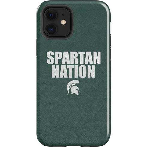 Michigan State University Spartans Nation iPhone 12 Impact Case
