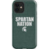 Michigan State University Spartans Nation iPhone 12 Impact Case