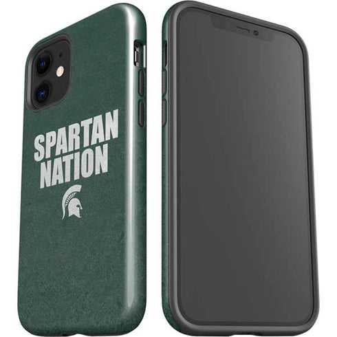 Michigan State University Spartans Nation iPhone 12 Impact Case