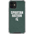 Michigan State University Spartans Nation iPhone 12 Mini Clear Case