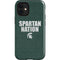 Michigan State University Spartans Nation iPhone 12 Mini Impact Case