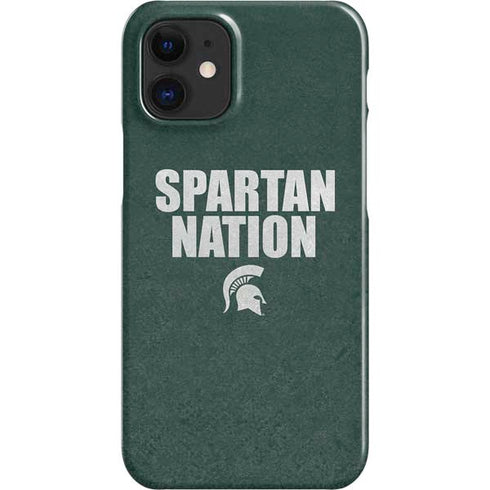 Michigan State University Spartans Nation iPhone 12 Mini Lite Case