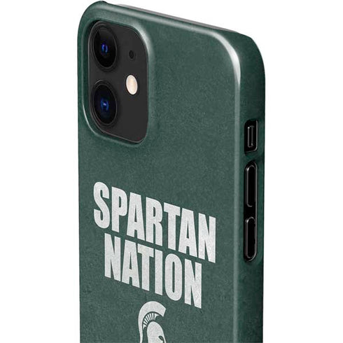Michigan State University Spartans Nation iPhone 12 Mini Lite Case