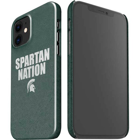 Michigan State University Spartans Nation iPhone 12 Mini Lite Case