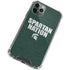 Michigan State University Spartans Nation iPhone 12 Pro Clear Case
