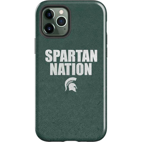 Michigan State University Spartans Nation iPhone 12 Pro Impact Case
