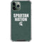 Michigan State University Spartans Nation iPhone 12 Pro Max Clear Case