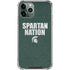 Michigan State University Spartans Nation iPhone 12 Pro Max Clear Case
