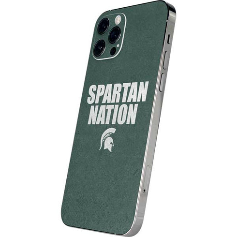 Michigan State University Spartans Nation iPhone 12 Pro Skin