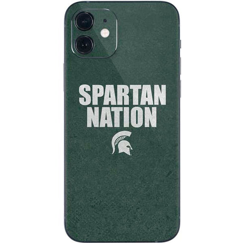 Michigan State University Spartans Nation iPhone 12 Skin