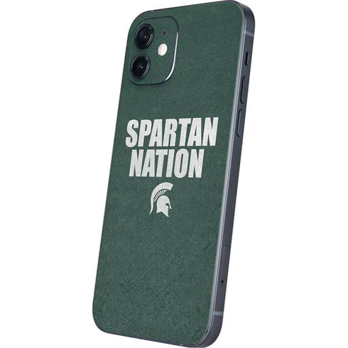 Michigan State University Spartans Nation iPhone 12 Skin