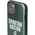 Michigan State University Spartans Nation iPhone 13 Impact Case