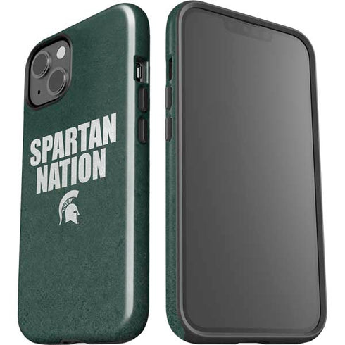 Michigan State University Spartans Nation iPhone 13 Impact Case