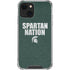 Michigan State University Spartans Nation iPhone 13 Mini Clear Case