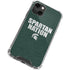 Michigan State University Spartans Nation iPhone 13 Mini Clear Case