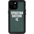 Michigan State University Spartans Nation iPhone 13 Mini Waterproof Case