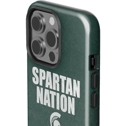 Michigan State University Spartans Nation iPhone 13 Pro Impact Case